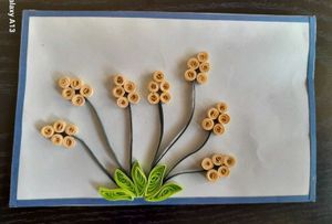 3 Mini Quilled Envelopes
