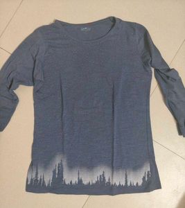 Blue Long Sleeve Tee