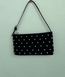 Studded Suede Bag