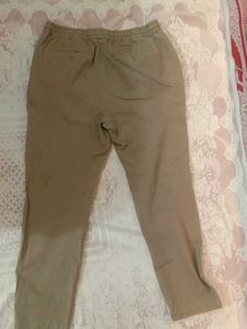 Khaki Joggers Stretchable