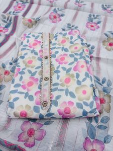 Floral Print Salwar Kameez