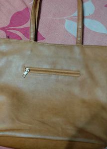 Ivory Tag Tote Bag