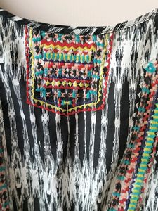 Jessica Simpson Plus Size Aztec Romper
