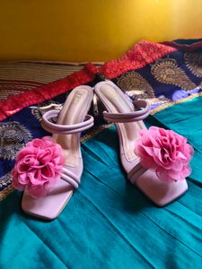 Floral Heels - Elegant Style