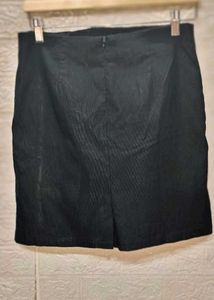 Black Mini Formal Skirt