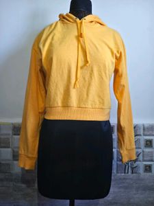 🎁Buy 1, Get 1 Free🎁H&amp;M Yellow  Hoodie Size S/M