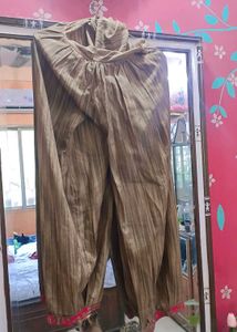 Rose &amp; Brown Floral Printed Salwar Suit Set