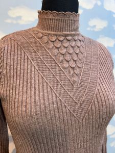 Elegant Turtleneck Knit Top