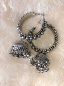 Oxidised Earrings For Women