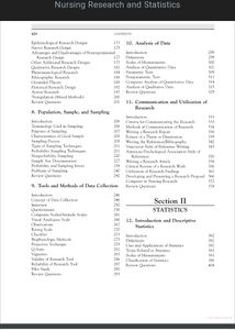 NURSING RESEARCH AND STATISTICS