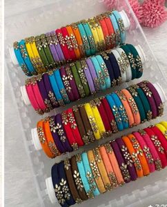 Colorful Bangle Set (Pack of 6)