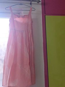 Check this outAKS Couture Women Peach-Coloured Pri