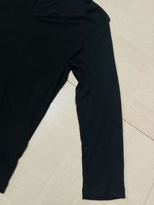 Black Long Sleeve Top