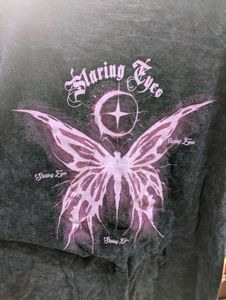 Gray Acid Wash T-Shirt