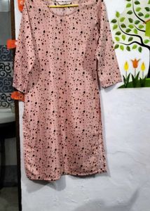 Geometric Printed Kurti For Daily And Office Wear