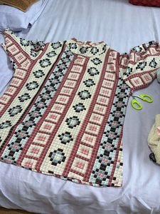 Patterned Top