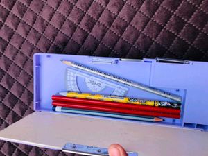 Pencil Box with Supplies