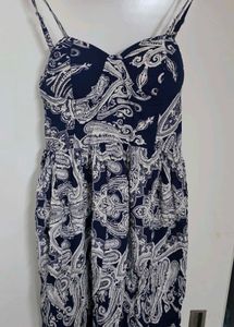 Padded Paisley Sundress
