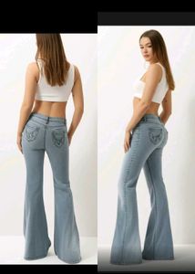 Flare Leg Denim Jeans