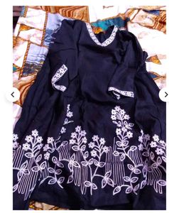 Elegant Black Floral Print Dress  S TO Xxl size av