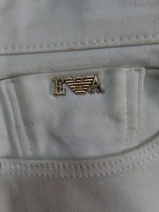 Emporio Armani Creamish white Pants