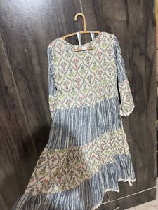 Floral Print Tiered Dress