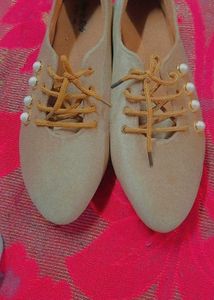 Casual Beige Shoes