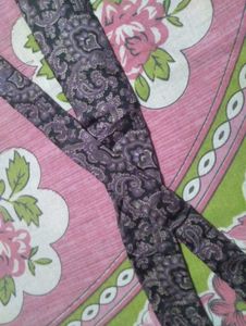 Paisley Print Necktie