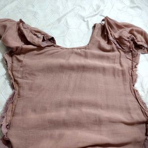 🥰 Mauve Shiny Salwar Suit