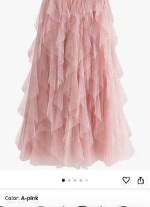 Pink Tulle Skirt