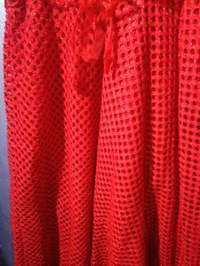 Elegant Red Ethnic Gown