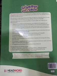 The New Grammer With A Smile Book Class 6