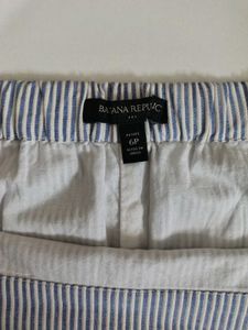 Striped Off-Shoulder Dress