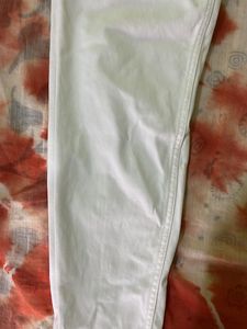 Bershka White Denim Jeans