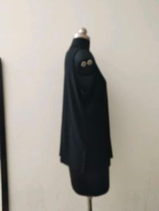 Black Sleeveless plus size Top