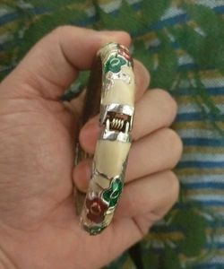 OPENABLE BANGLE ♥️ 💚 &amp; ADJUSTABLE RING WITH GREEN