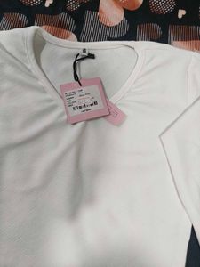 White Long Sleeve Top