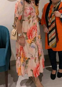 Floral Print Maxi Dress