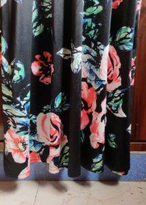 Floral Print Long Sleeve Dress
