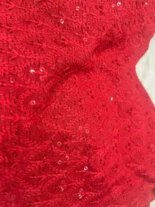 Hot Red Lehnga Choli