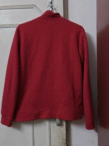 United Colors of Benetton Red Quilted Jacket