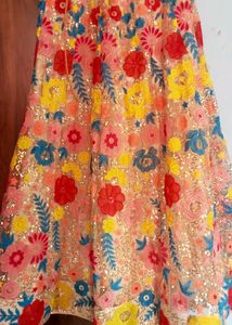 Multi Colour Designer Lehenga