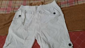 Casual White Cargo