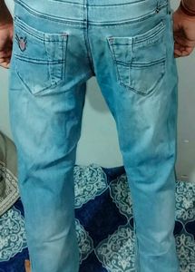 Light Wash Denim Jeans