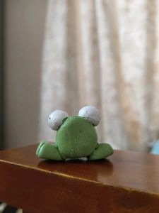 Clay Frog 🐸 Desk Buddy 💚