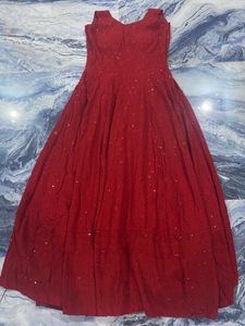 Ethnic Gown With Dupatta