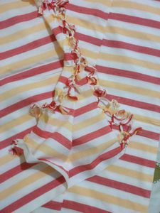 Bhagalpuri Dull Silk Chadar Striped Combo