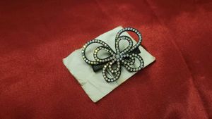 Butterfly Rhinestone Hair Clip, Brand New