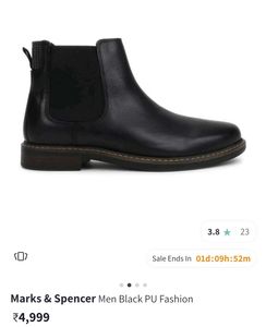 Marks &amp; Spencer Black Boots