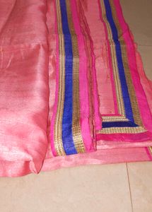 Pink Embellished Dupatta